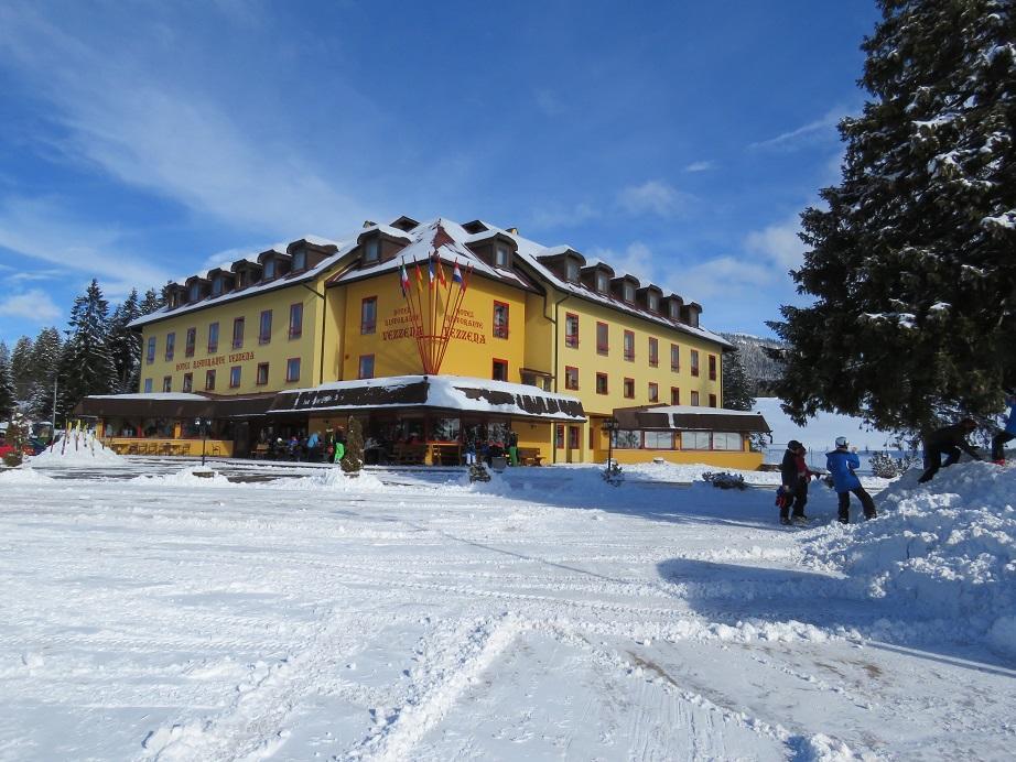 Hotel Vezzena Malga Postesina Buitenkant foto